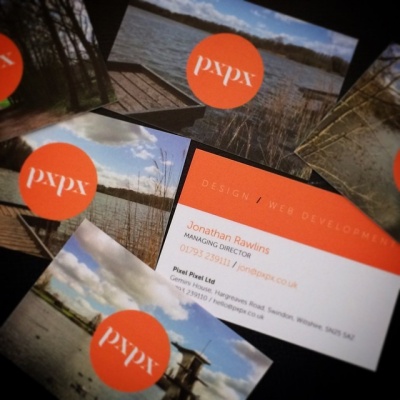 Pixel Pixel Business Cards