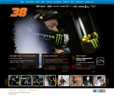 Bradley Smith Website Design and Development