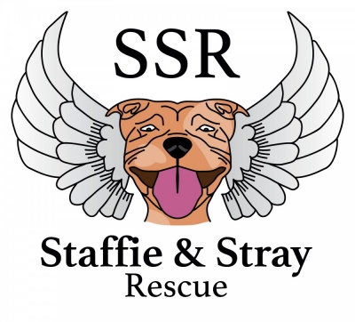 Staffie and Stray Logo Design